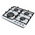  Варочная поверхность MEFERI MGH604WH Glass Comfort 