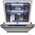  Встраиваемая посудомоечная машина MEFERI MDW4573 Comfort 
