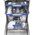  Встраиваемая посудомоечная машина MEFERI MDW6083 Comfort Plus 