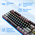  Клавиатура OKLICK K600X черный/серый 