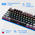  Клавиатура OKLICK K600X черный/серый 