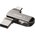  USB-флешка Lexar 2-in-1 (LJDD400128G-BNQNG) 128GB USB 3.1 Gen1/Type-C, металл/пластик 