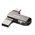  USB-флешка Lexar 2-in-1 (LJDD400064G-BNQNG) 64GB USB 3.1 Gen1/Type-C, металл/пластик 