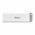  USB-флешка Netac U185 (NT03U185N-004G-20WH) 4Gb, USB2.0, с колпачком, пластиковая белая 