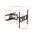  Кронштейн UniTeki FM1704B black 