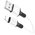  УЦ Дата-кабель BOROFONE BX84 Rise charging data cable Lightning 1м белый (плохая упаковка) 