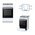  Кухонная плита Midea MFO-M4G20T0EWH 
