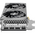  Видеокарта CBR RTX3060 12Gb (VGA-STX3060-12G-RTL) GDDR6, 192bit, 1320-1777Mhz, 3*DP + 1*HDMI 2.1, 170W, Ret 