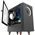  Корпус WIZMAX EM1 Woofer Black без БП M-ATX Mini-Tower, TG, 1x160mm + LED, 1xUSB-A 3.0 2.0, mATX, mITX 