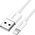  Кабель UGreen US155 (20728) USB-A Male to Lightning Male Cable Nickel Plating ABS Shell 1 м белый 