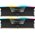  ОЗУ CORSAIR Vengeance RGB CMH32GX5M2B6400C32 32GB 6400МГц DDR5 CL32 DIMM (Kit of 2x16GB) XMP 3.0, Black 