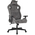  Кресло игровое Zombie Ghost Fabric серый Light-19 крестов. пластик 
