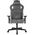  Кресло игровое Zombie Ghost Fabric серый Light-19 крестов. пластик 