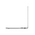  Apple MacBook Pro 14 Ноутбук 14.2", Apple M3 (8 CPU, 10 GPU), RAM 8 ГБ, SSD 512 ГБ, Apple M3 GPU (10-core), (MR7J3CH/A), серебристый, Английская раскладка 