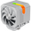  Кулер upHere UP2TC8 White / 8HPx6mm, 280W TDP, dual tower, 2x120mm fans, 600-1650RPM, 68 CFM, 25dBA, ARGB cover 