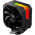  Кулер upHere UP1KC4 Black / 4HPx6mm, 230W TDP, single tower, 1x120mm fan, 600-1650RPM, 68 CFM, 25dBA, ARGB cover 