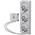  СВО upHere E360TC White ARGB / 3x120mm ARGB fans, 300W TDP 