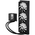  СВО upHere E360KC Black ARGB / 3x120mm ARGB fans, 300W TDP 