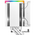  Кулер DEEPCOOL AK500 Digital Pro WH LGA20XX/1700/1200/115X/AM5/AM4 (TDP 240W, PWM, Fan 120mm, 5 тепл. трубок, ARGB, белый) Ret 