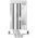  Кулер DEEPCOOL AG400 WH ARGB V2 LGA1851/1700/1200/115X/AM5/AM4 (TDP 220W, PWM, ARGB Fan 120mm, 4 тепл. трубки, белый) Ret 