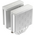  Кулер DEEPCOOL AG620 WH ARGB V2 LGA20XX/1700/1200/115X/AM5/AM4 (TDP 260W, PWM, ARGB Dual Fan 120mm, 6 тепл. трубок, белый) Ret 