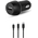  АЗУ TTEC 2CKS20TS SmartCharger 2.1A In Car Charger + Trio Cable Black 
