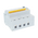  Дифавтомат IEK АД14 (MAD10-4-040-C-030) 40A тип C 4.5kA 30мА AC 4П 400В белый 