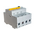  Дифавтомат IEK АВДТ 34 (MAD22-6-016-C-30) 16A тип C 6kA 30мА A 4П 400В белый 