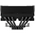  Кулер upHere H85K6 Black / 6HPx6mm, 180W TDP, top flow, 1x120mm fan, 600-1650RPM, 68 CFM, 25dBA 