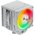  Кулер upHere UE2TC6 White ARGB / 6HPx6mm, 265W TDP, dual tower, 2x120mm ARGB fans, 600-1650RPM, 68 CFM, 25dBA 