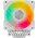  Кулер upHere UE2TC6 White ARGB / 6HPx6mm, 265W TDP, dual tower, 2x120mm ARGB fans, 600-1650RPM, 68 CFM, 25dBA 