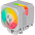  Кулер upHere UP2TC6C White ARGB / 6HPx6mm, 265W TDP, dual tower, 2x120mm ARGB fans, 600-1650RPM, 68 CFM, 25dBA 