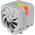  Кулер upHere UP2TC6 White / 6HPx6mm, 265W TDP, dual tower, 2x120mm fans, 600-1650RPM, 68 CFM, 25dBA, ARGB cover 