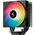  Кулер DEEPCOOL AG400 BK ARGB V2 LGA1851/1700/1200/115X/AM5/AM4 (TDP 220W, PWM, ARGB Fan 120mm, 4 тепл. трубки, черный) Ret 