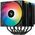  Кулер DEEPCOOL AG620 BK ARGB V2 LGA20XX/1700/1200/115X/AM5/AM4 (TDP 260W, PWM, ARGB Dual Fan 120mm, 6 тепл. трубок, черный) Ret 