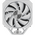  Кулер upHere UP1T4 White / 4HPx6mm, 230W TDP, single tower, 1x120mm fan, 600-1650RPM, 68 CFM, 25dBA 