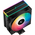  Кулер DEEPCOOL AG400 BK ARGB V2 LGA1851/1700/1200/115X/AM5/AM4 (TDP 220W, PWM, ARGB Fan 120mm, 4 тепл. трубки, черный) Ret 