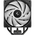  Кулер DEEPCOOL AG400 BK ARGB V2 LGA1851/1700/1200/115X/AM5/AM4 (TDP 220W, PWM, ARGB Fan 120mm, 4 тепл. трубки, черный) Ret 
