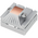  Кулер upHere H85T8 White / 8HPx6mm, 200W TDP, top flow, 1x120mm fan, 600-1650RPM, 68 CFM, 25dBA 