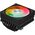  Кулер upHere H85KC8 Black ARGB / 8HPx6mm, 200W TDP, top flow, 1x120mm ARGB fan, 600-1650RPM, 68 CFM, 25dBA 