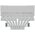  Кулер upHere H85TC8 White ARGB / 8HPx6mm, 200W TDP, top flow, 1x120mm ARGB fan, 600-1650RPM, 68 CFM, 25dBA 