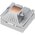  Кулер upHere H85TC8 White ARGB / 8HPx6mm, 200W TDP, top flow, 1x120mm ARGB fan, 600-1650RPM, 68 CFM, 25dBA 