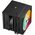  Кулер upHere UE2KC6 Black ARGB / 6HPx6mm, 265W TDP, dual tower, 2x120mm ARGB fans, 600-1650RPM, 68 CFM, 25dBA 