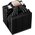  Кулер upHere UE2KC6 Black ARGB / 6HPx6mm, 265W TDP, dual tower, 2x120mm ARGB fans, 600-1650RPM, 68 CFM, 25dBA 