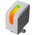  Кулер upHere UP1TC4 White / 4HPx6mm, 230W TDP, single tower, 1x120mm fan, 600-1650RPM, 68 CFM, 25dBA, ARGB cover 