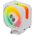  Кулер upHere UP1TC6C White ARGB / 6HPx6mm, 250W TDP, single tower, 1x120mm ARGB fan, 600-1650RPM, 68 CFM, 25dBA 