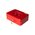  Ящик для денег Silwerhof 90x250x180 красный сталь 1.17кг 