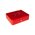  Ящик для денег Silwerhof 90x300x240 красный сталь 1.66кг 