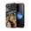  Силиконовый чехол Mcover для iPhone 13 (Айфон 13 ), с принтом Девушка с косой в поле 