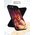  Силиконовый чехол Mcover для iPhone 14 (Айфон 14), с принтом Девушка со звездой 